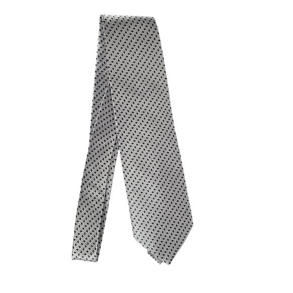 Jos. A. Bank 100% Silk Silver Metallic Special Occasion Work Business 58" Tie - Picture 1 of 5